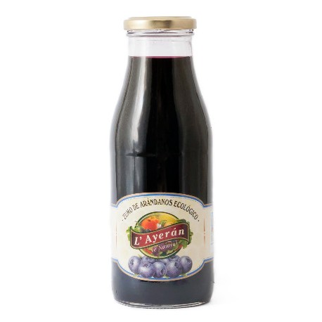Zumo Arándanos Ecológico L'Ayerán